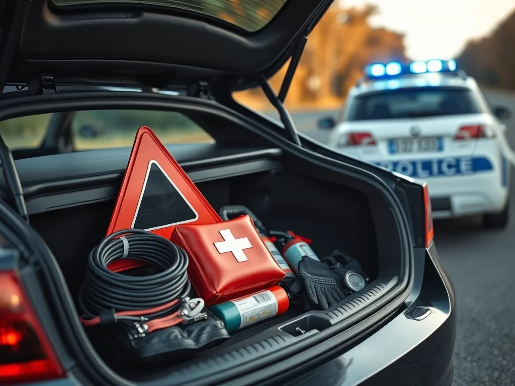 Obowiązkowe wyposażenie auta i najczęstsze kontrole policji